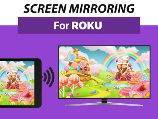 Screen Mirroring for Roku android App screenshot 3